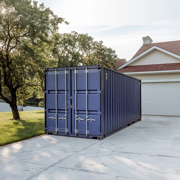 our residential storage containers are equipped with strong locking mechanisms for added security